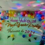 new year party in YumeYuki office
