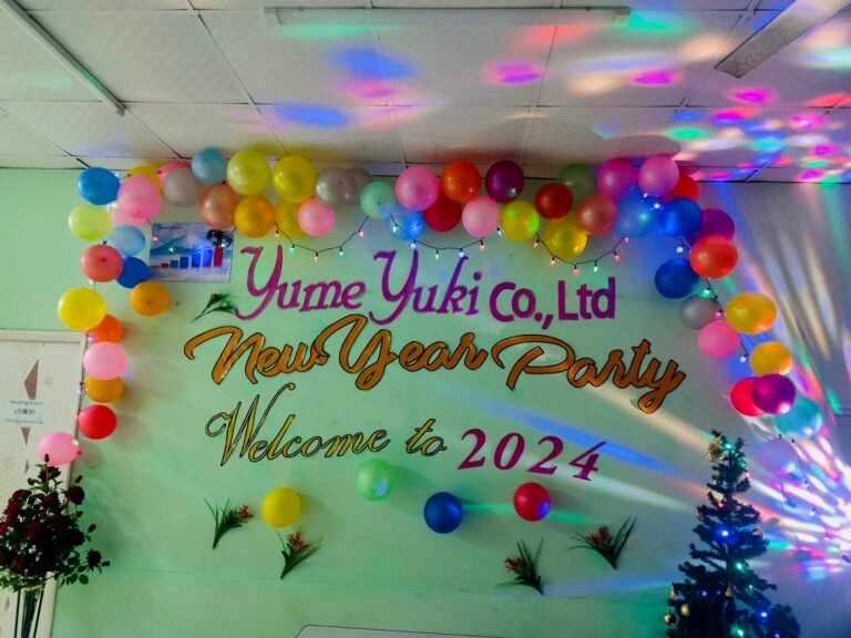 new year party in YumeYuki office